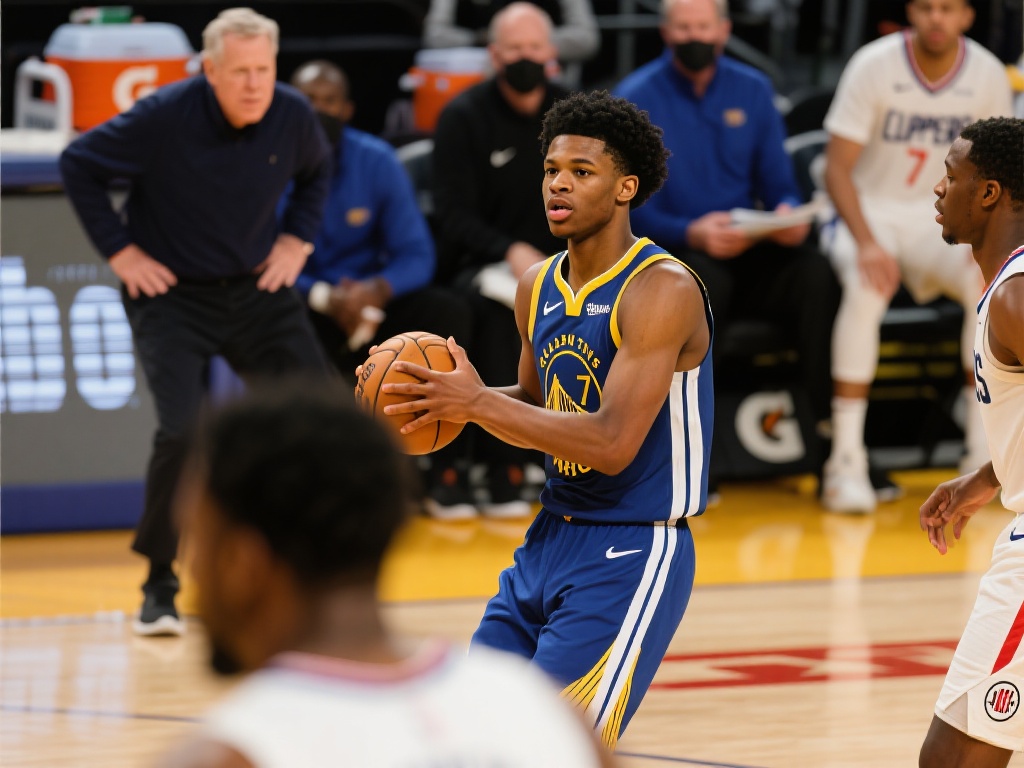 库明加作为勇士队近年来重点培养的年轻球员