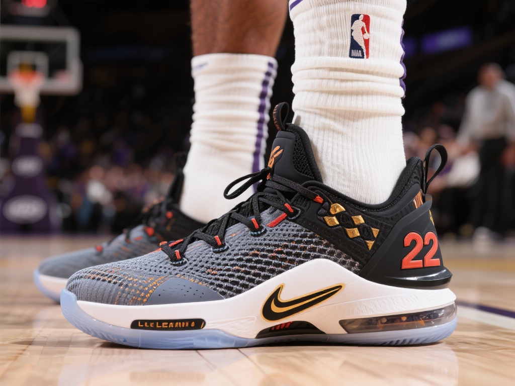 【球鞋焦点】詹姆斯穿上以小儿子布莱斯为灵感设计的LeBron 22对阵火箭 比赛结束后,这双Lebron 22迅速成